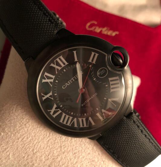 Secure Black Straps Ballon Bleu De Cartier Knockoff Men’s Watches Of Decent Styles