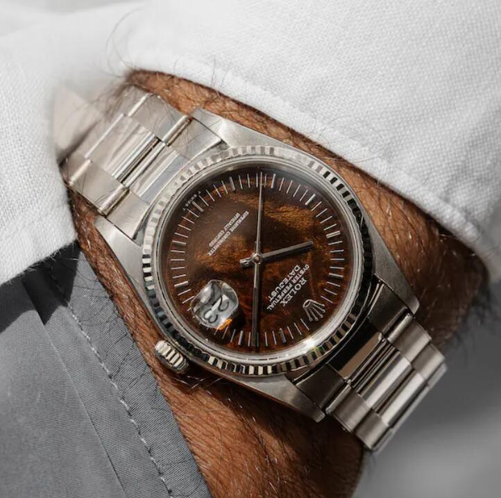 The Wood Dial Swiss Perfect UK Fake Rolex Datejust Is One-Of-A-Kind Collector’s Watches